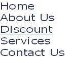 Home
About Us
Discount
Services
Contact Us